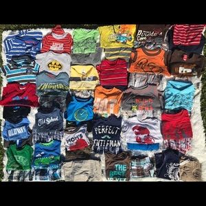 Name brand boys clothes 18-24 mo & 2t